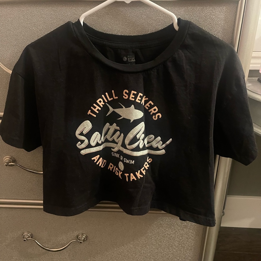 Black Salty Crew tee